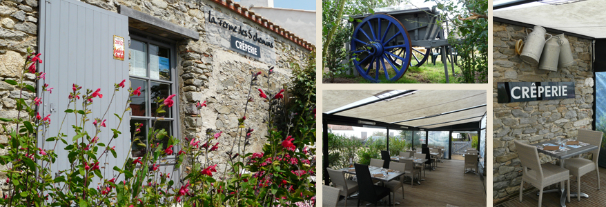 Crêperie à Noirmoutier en vendée : Ferme des 5 chemins